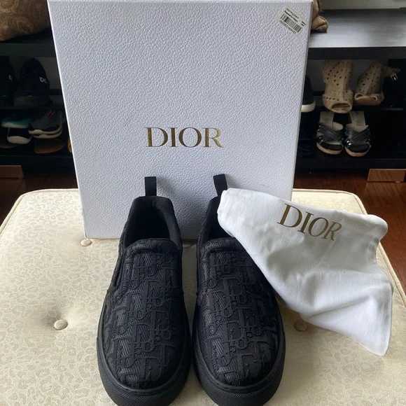 Christian Dior Solar Slip on Sneakers - Picture 3 of 9